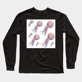 Jellyfish - Ocean print Long Sleeve T-Shirt